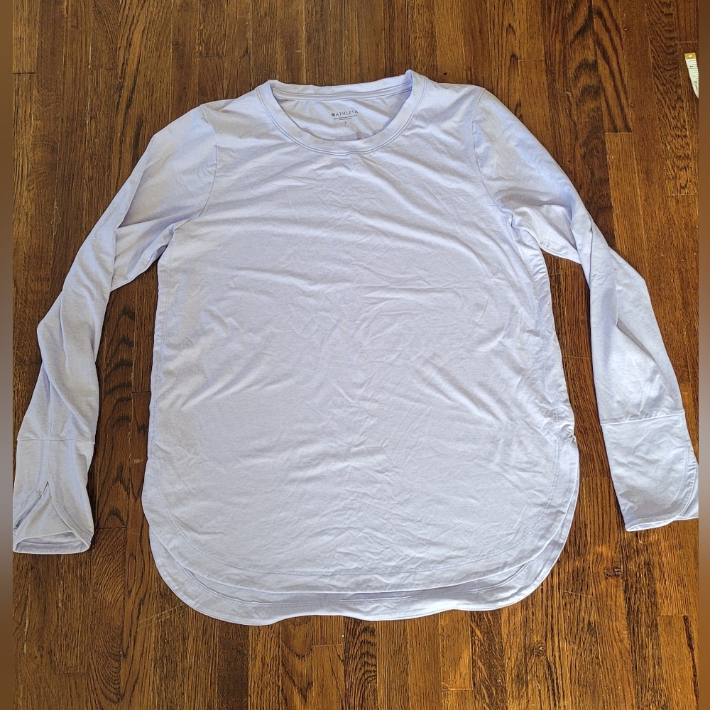 Athleta Women's Long Sleeve tee, sz L